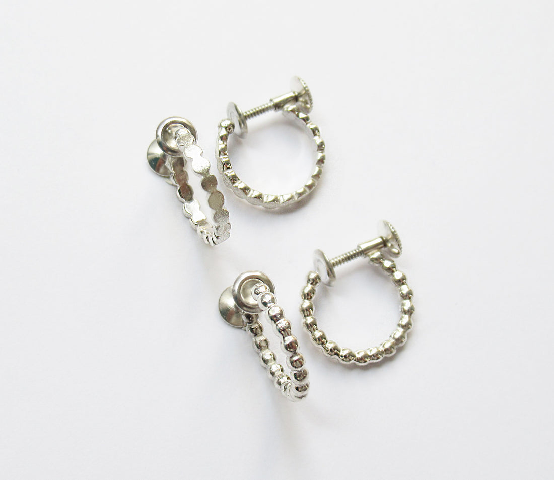 marumaru , tsubutsubu silver earring登場