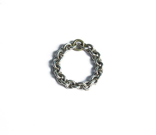 loop ring 3 / Silver,K18