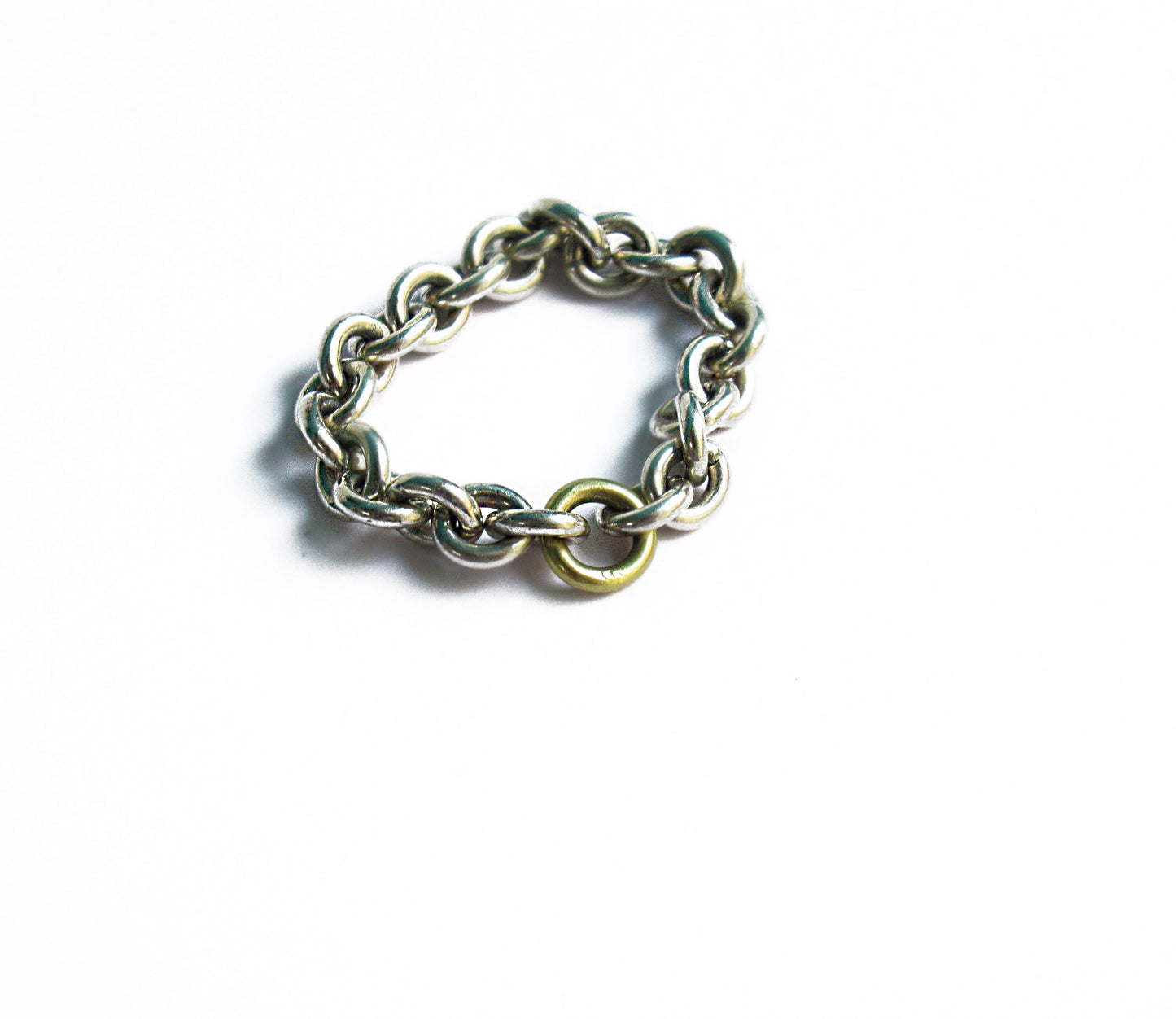 loop ring 3 / Silver,K18