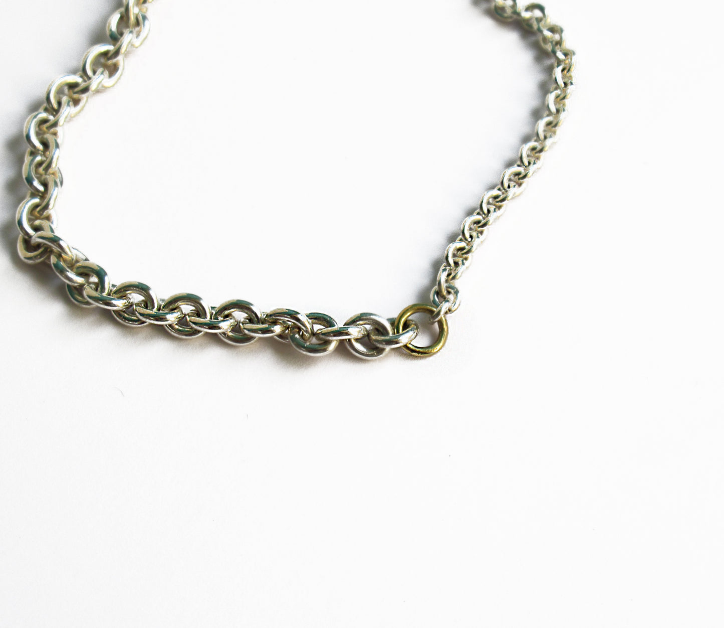 loop bracelet 1  / Silver,K18