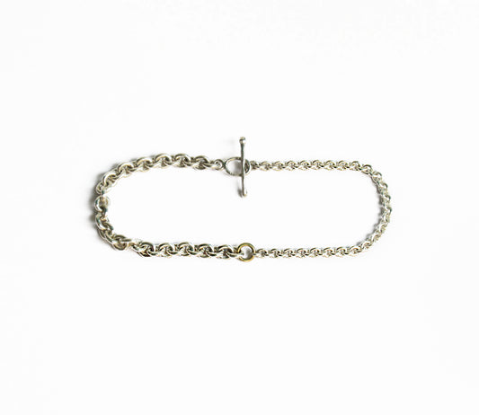 loop bracelet 2  / Silver,K18