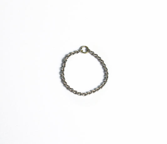 loop ring 1 / Silver,K18