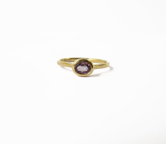 pink tourmaline ring (14.5号）/ K18