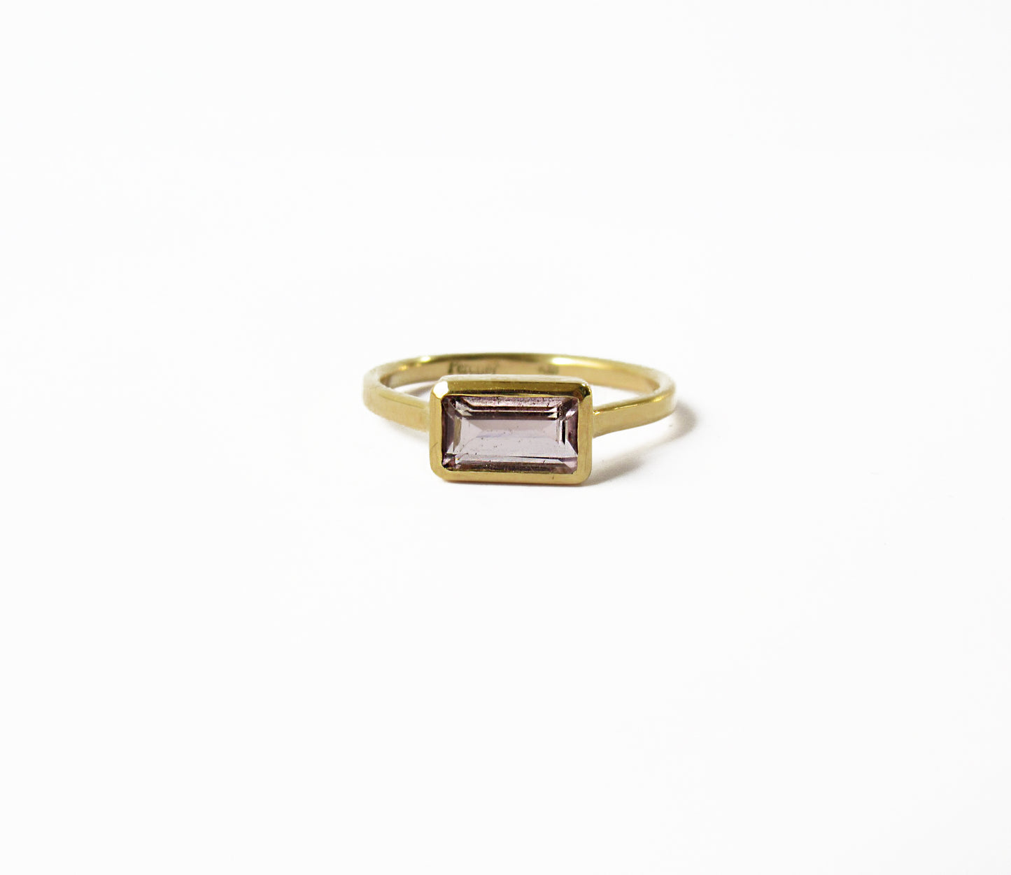 pink tourmaline ring (12.5号）/ K18