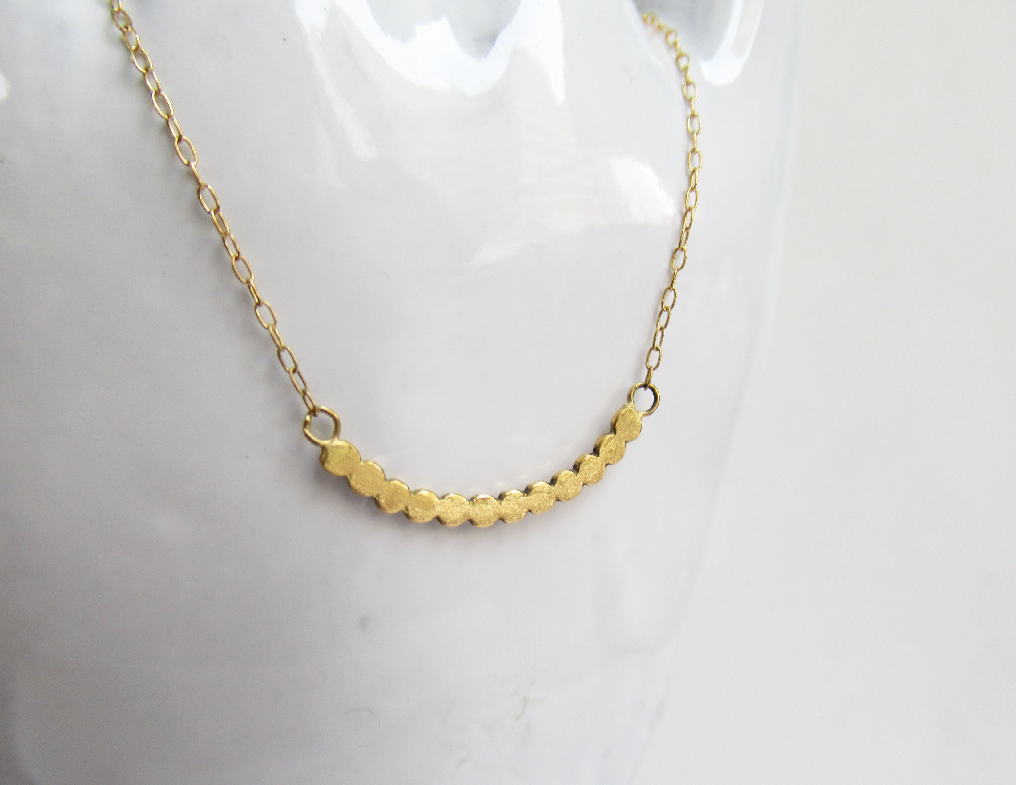 marumaru necklace (K18/40cm) – Perché?