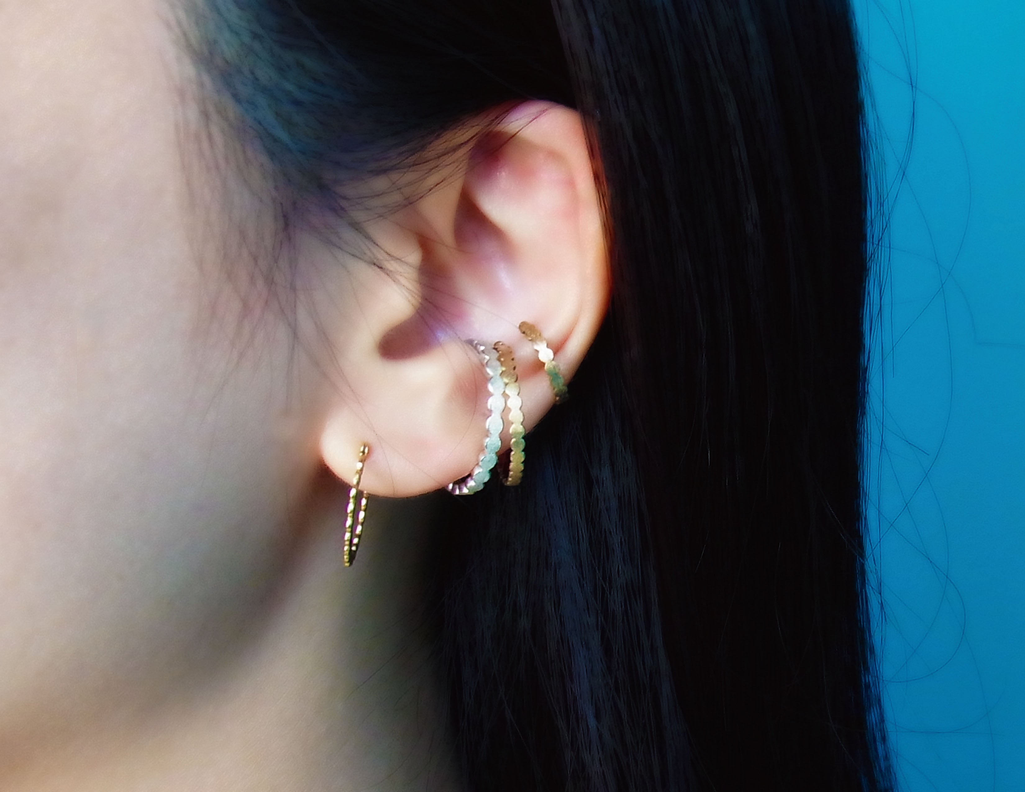 marumaru ring earcuff 1/K18 (片耳) – Perché?